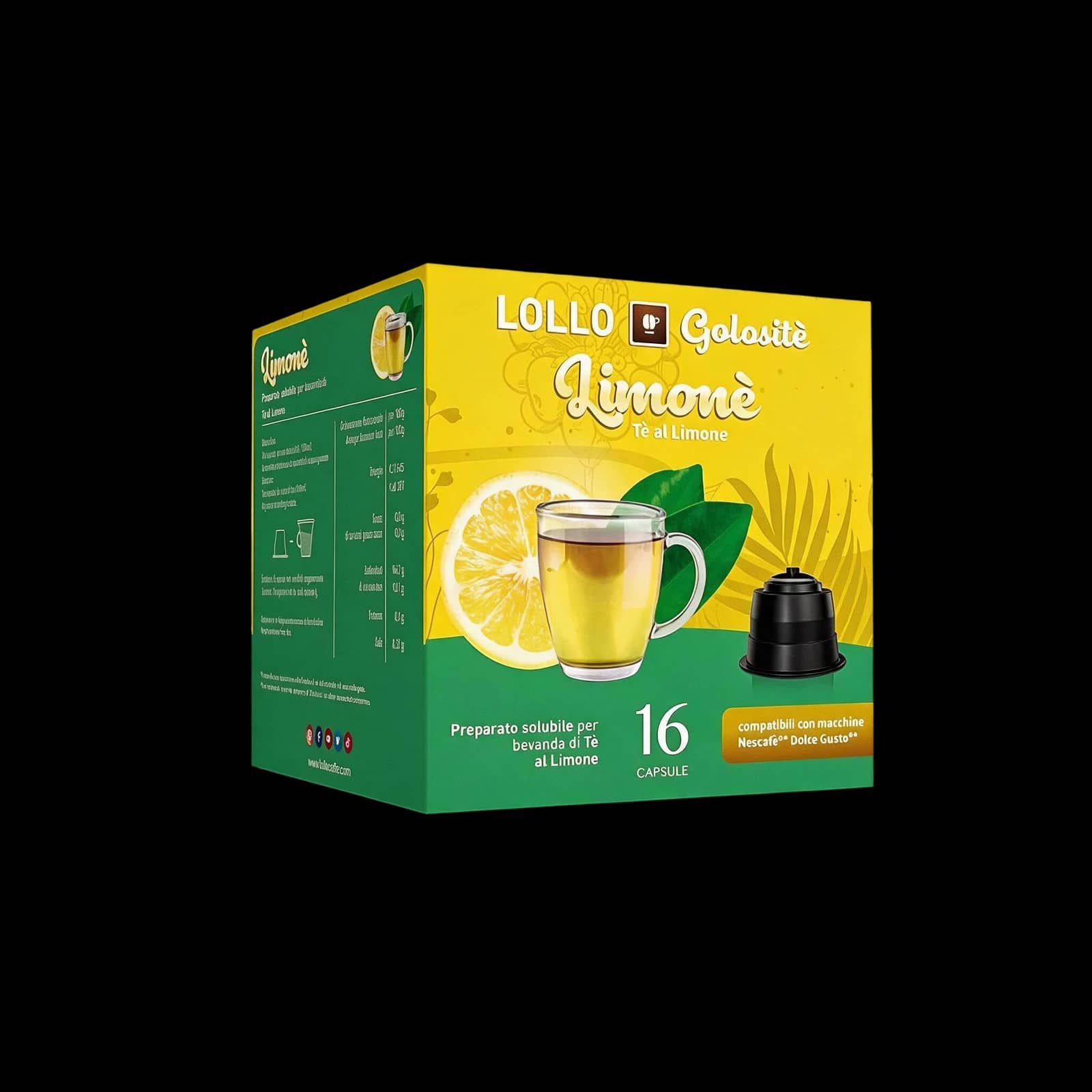 Lollo Tè al Limone 16 Capsule | Dolce Gusto