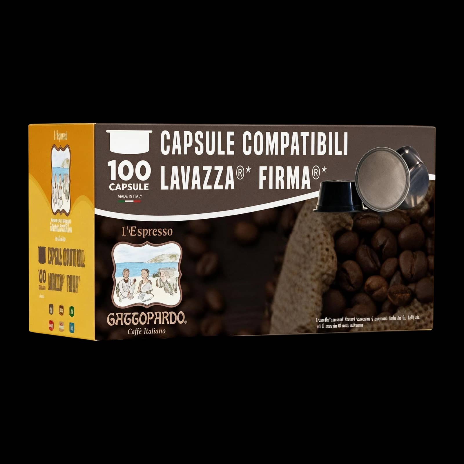 To.Da Caffè Gattopardo 100 Capsule | Lavazza Firma