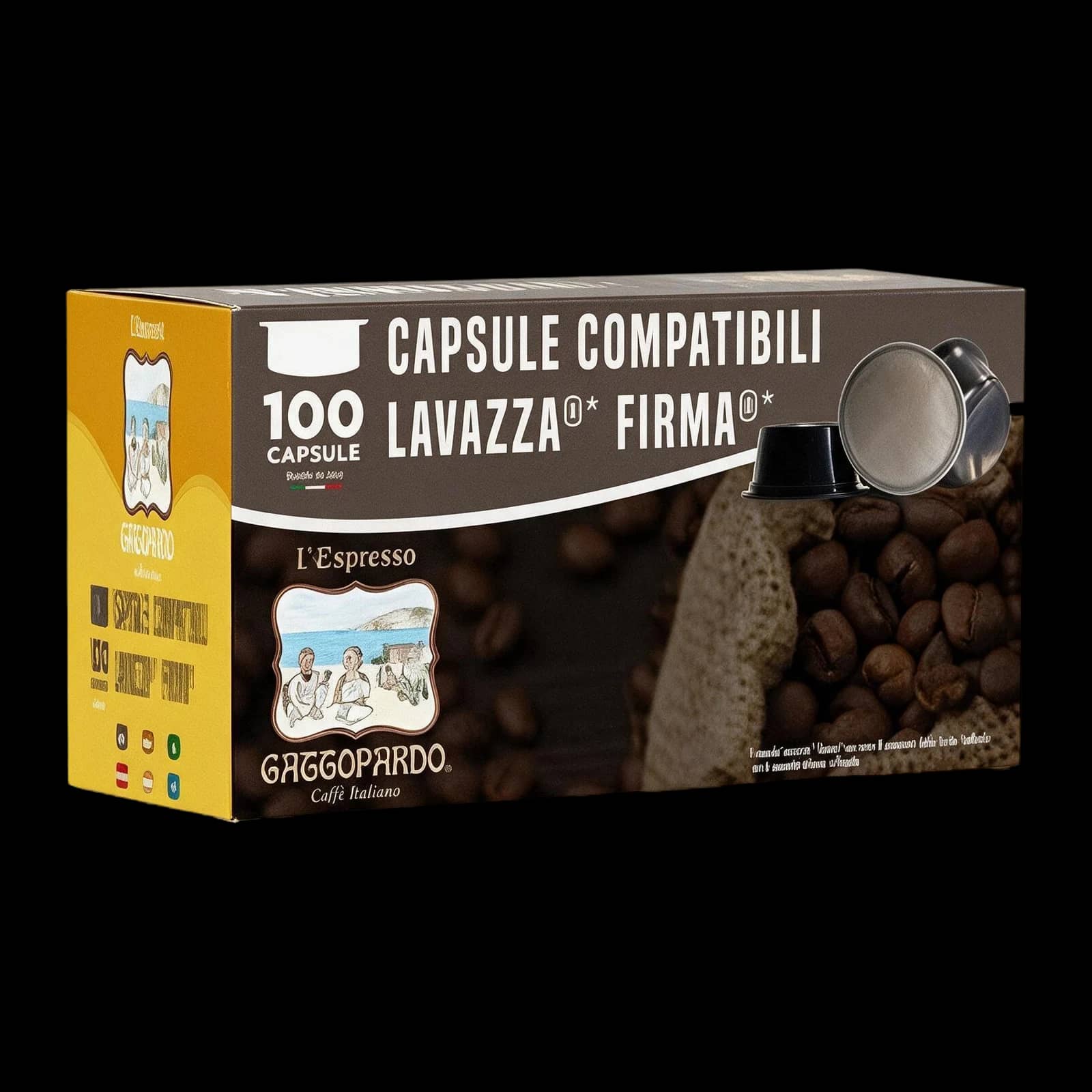 To.Da Caffè Gattopardo Dakar 100 Capsule | Lavazza Firma