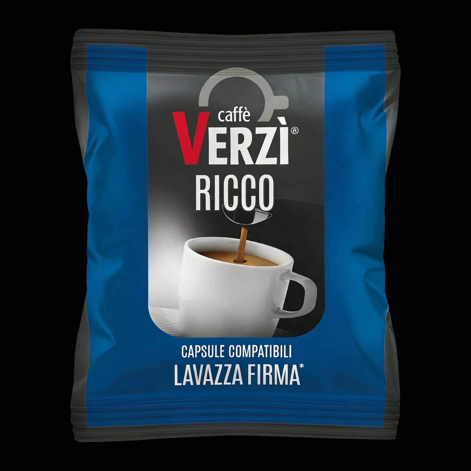 Verzì Ricco 80 Capsule: Miscela 30% Arabica e 70% Robusta | Lavazza Firma