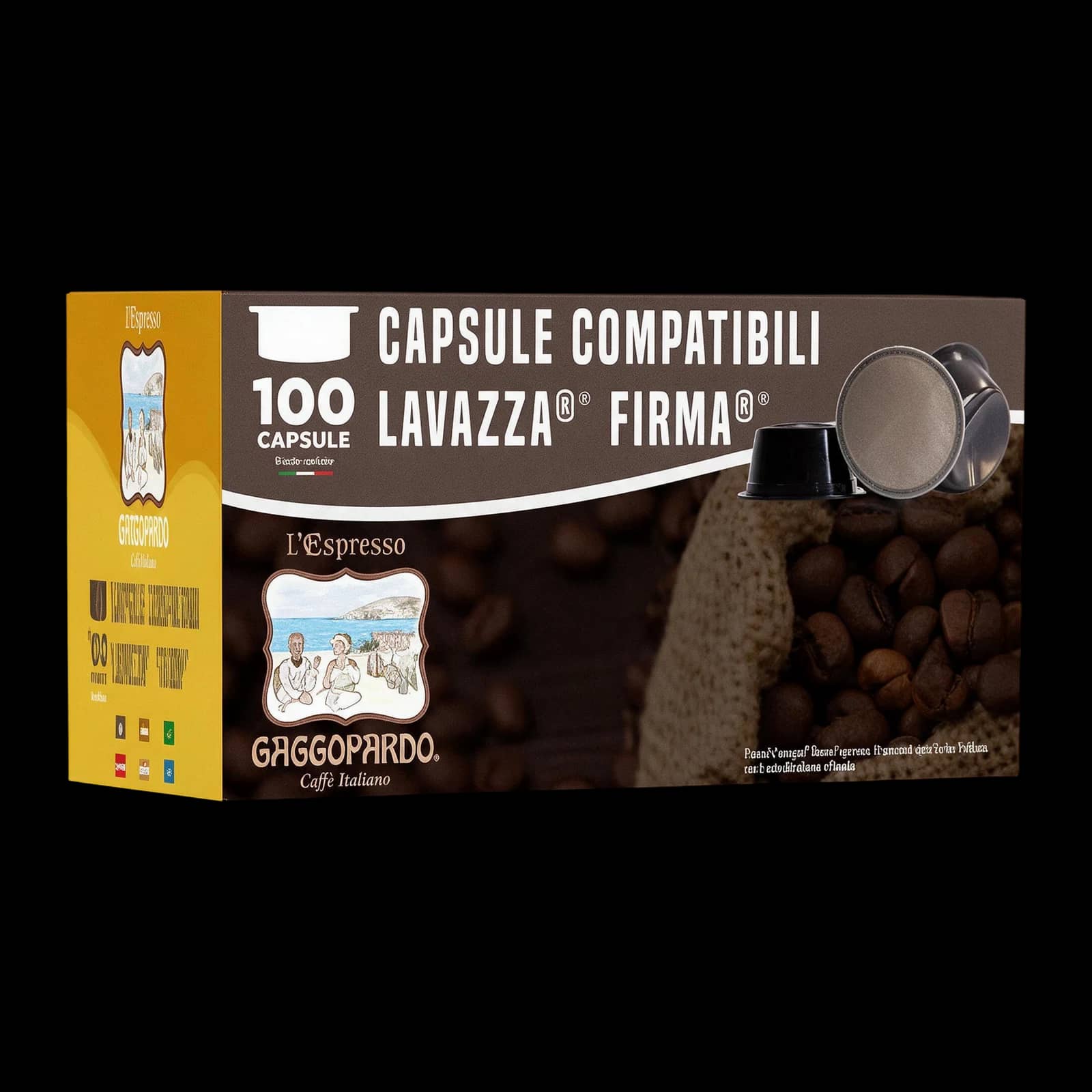 To.Da Caffè Gattopardo Blu 100 Capsule | Lavazza Firma