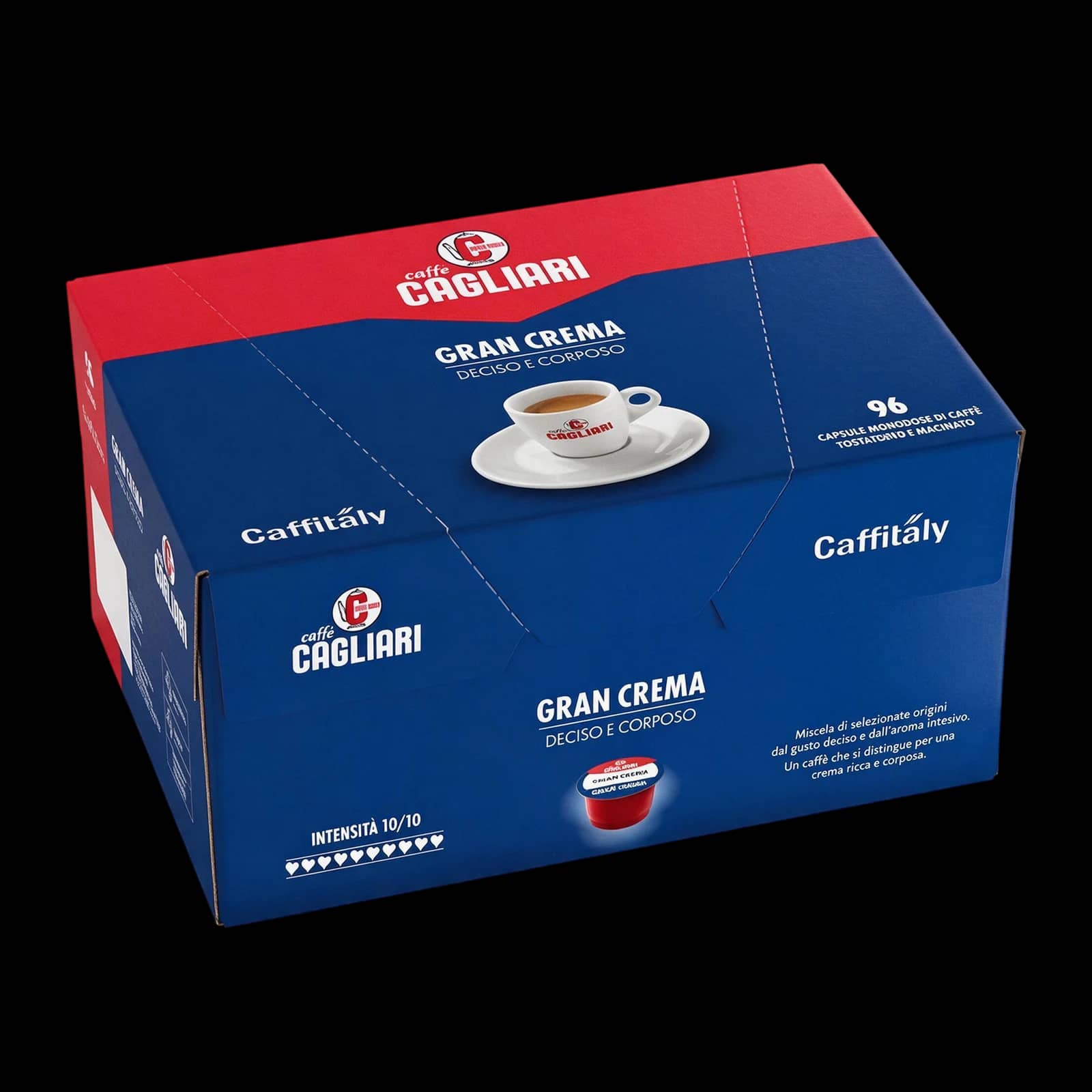Caffitaly Cagliari Gran Crema Capsule | Caffitaly
